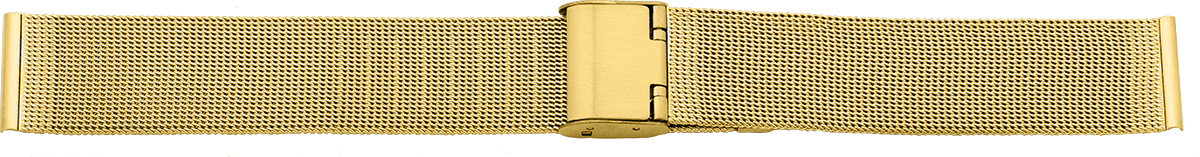 mesh band 0,4 stainless steel gold