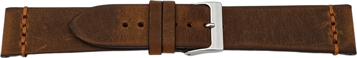 PREMIUM leather watch strap vintage brown
