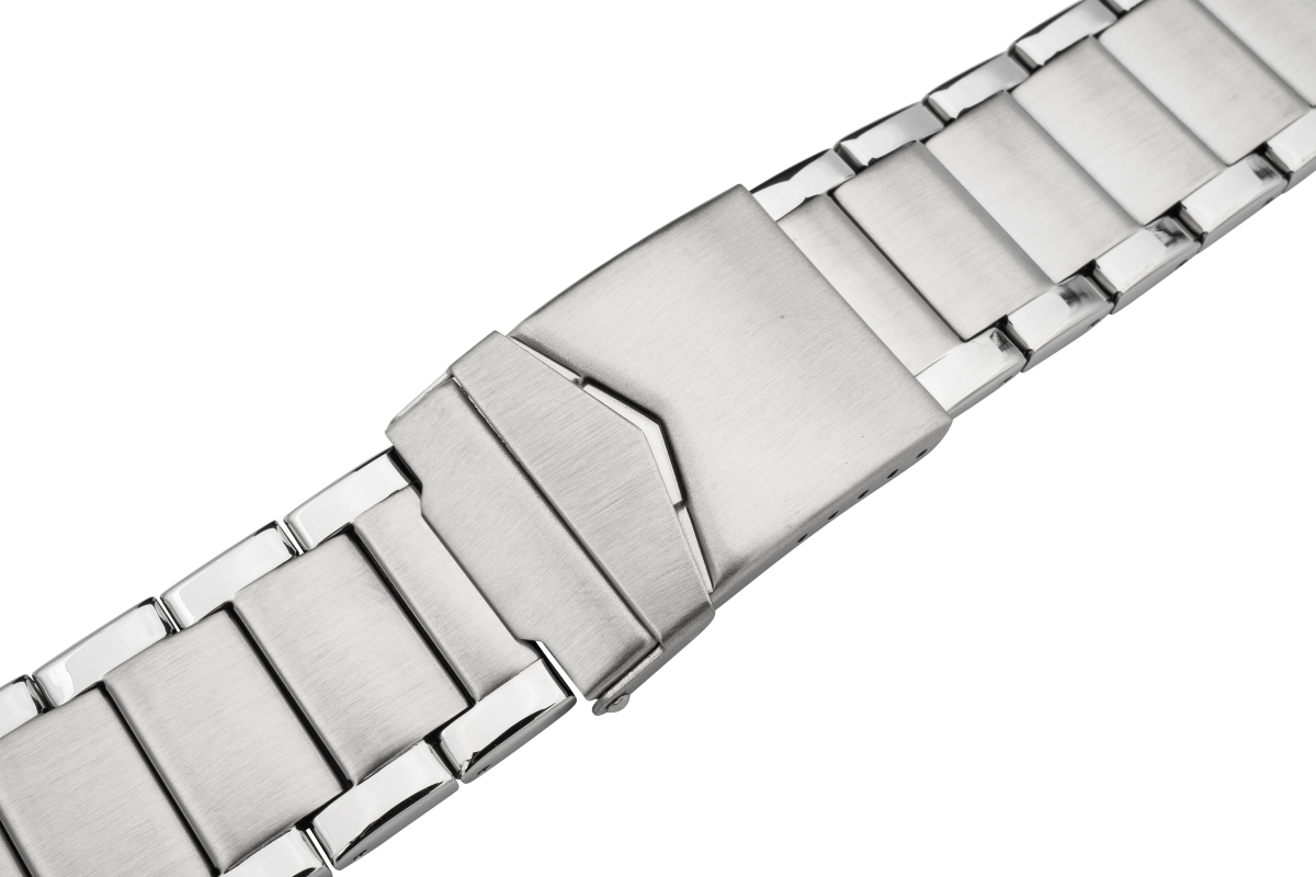 folded metal band stainless steel