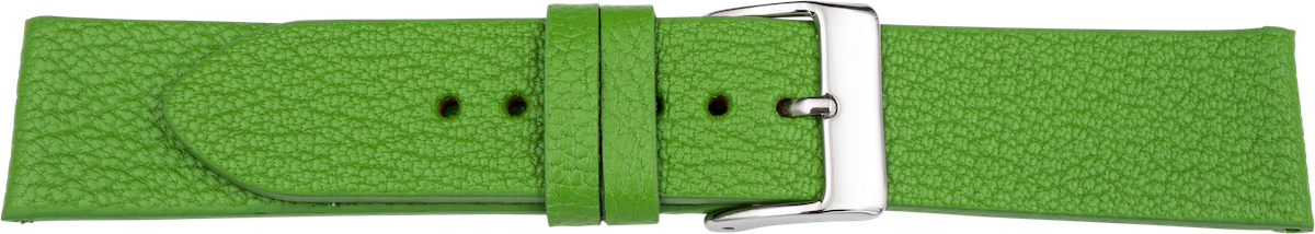 PREMIUM leather watchstrap goat green XS