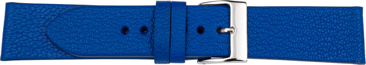 PREMIUM leather watchstrap goat blue XS