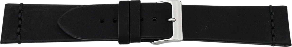 PREMIUM leather watch strap vintage black