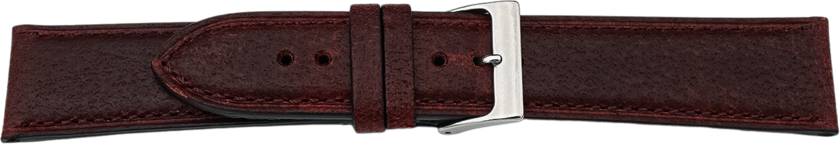 PREMIUM leather watch strap horse leather burgundy